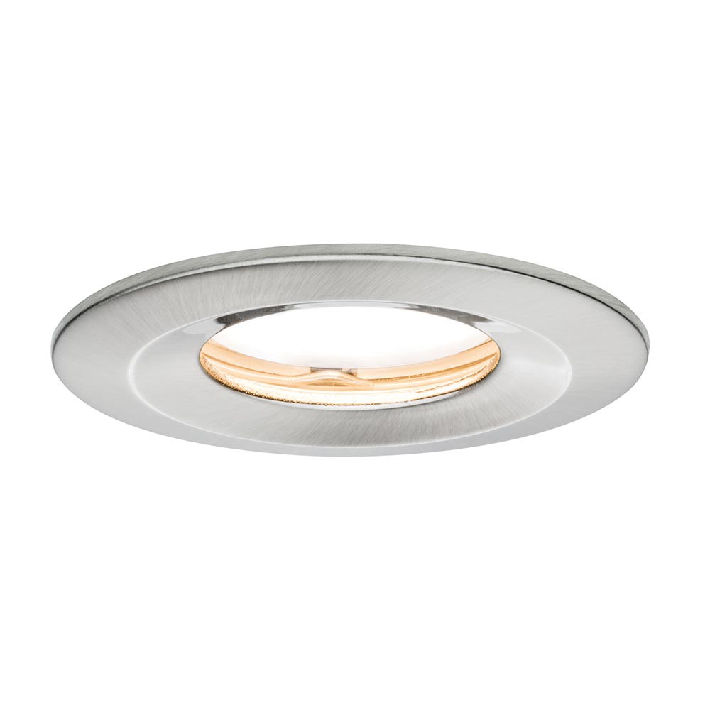 S.Luce Einbauleuchte LED Coin Slim IP65 rund 6,8W Eisen Dimmbar