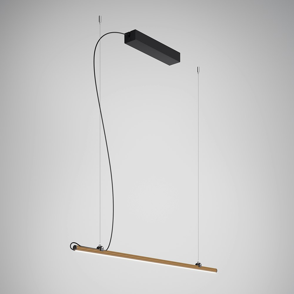 Fabbian Freeline LED-Hängeleuchte Short 100cm 1