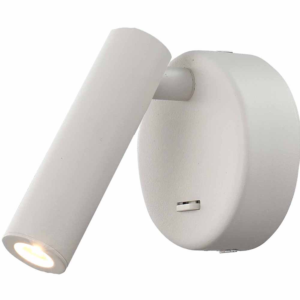 S.Luce Mantra Prea Wand LED-Leselampe Rund