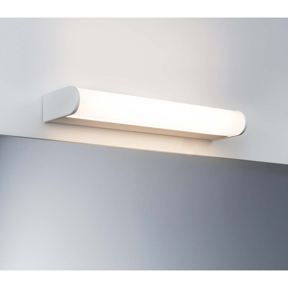 S.Luce Wandleuchte Arneb IP44 LED 1x9W Weiß Alu Acryl