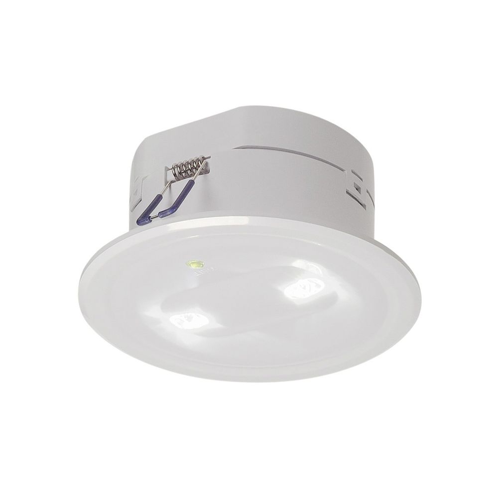 S.Luce SLV P-Light Emergency Light Recessed Weiß