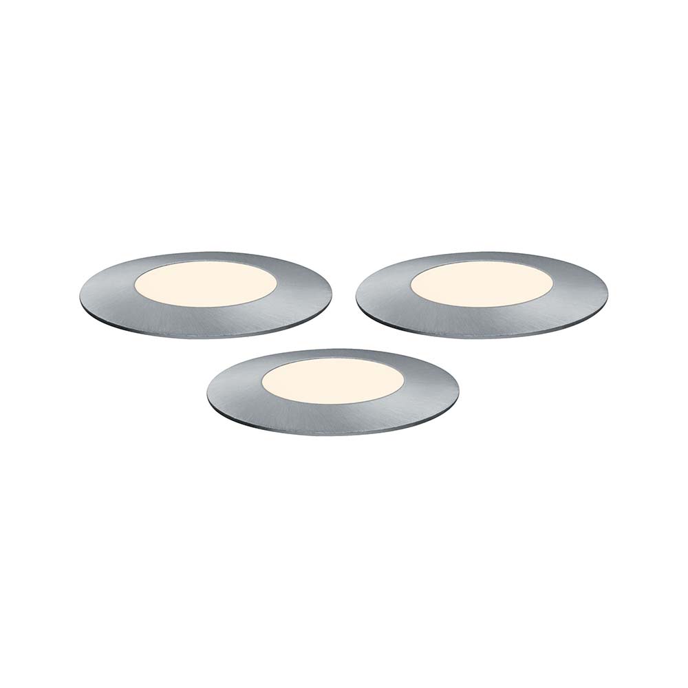 S.Luce LED Plug & Shine Floor Mini Erweiterungsset IP65 24V 3000K 3x2, 5W