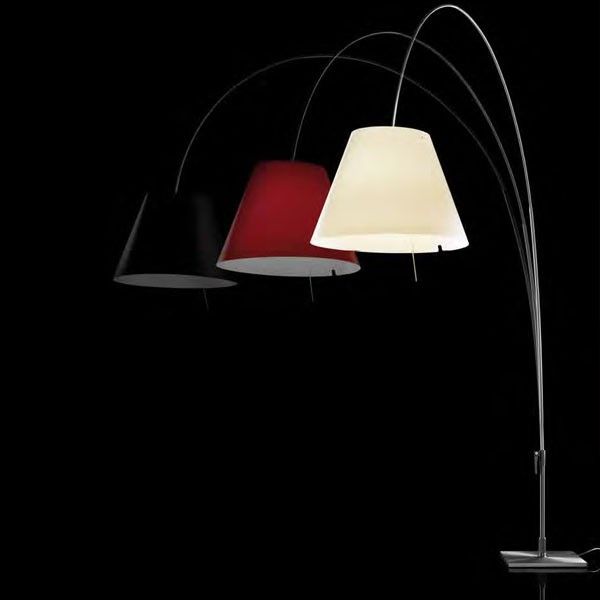 S.Luce Lady Costanza Bogenlampe mit Dimmer