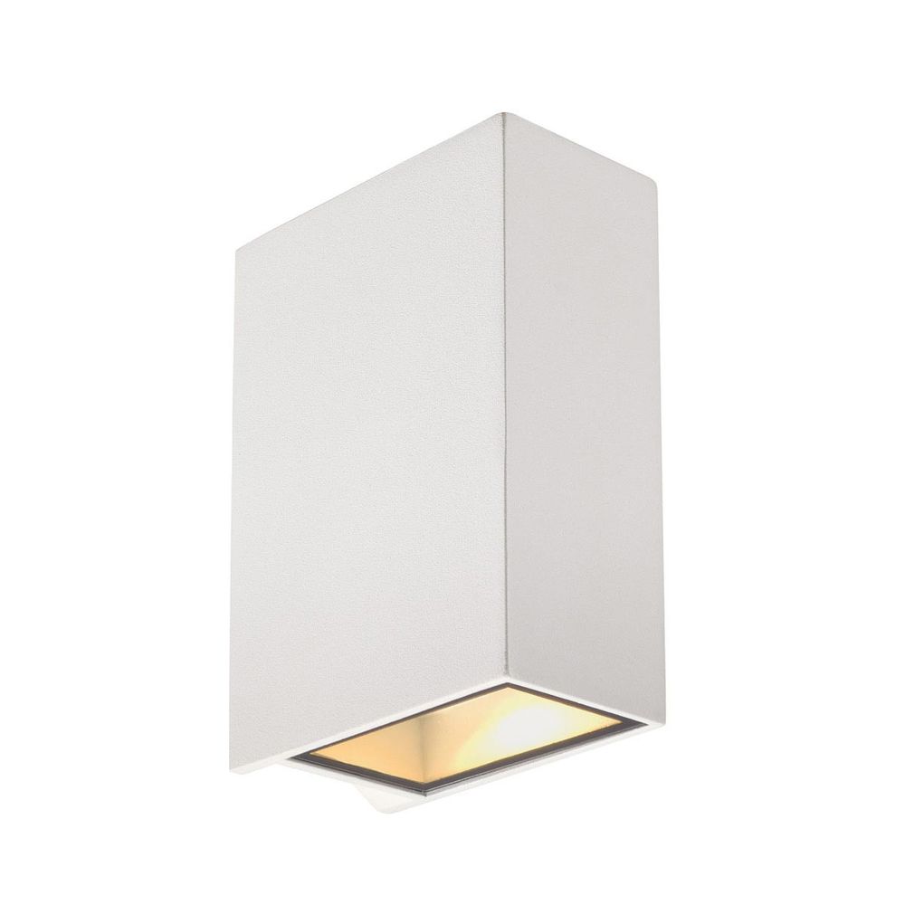 S.Luce SLV QUAD 2 XL Wandleuchte eckig Weiß LED 2x3,2W 3000K up-down