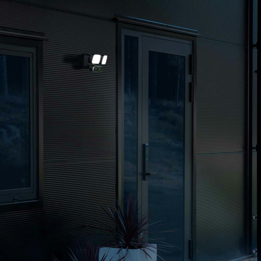 Applique murale à capteur LED Smartlight à 2 flammes avec caméra thumbnail 3