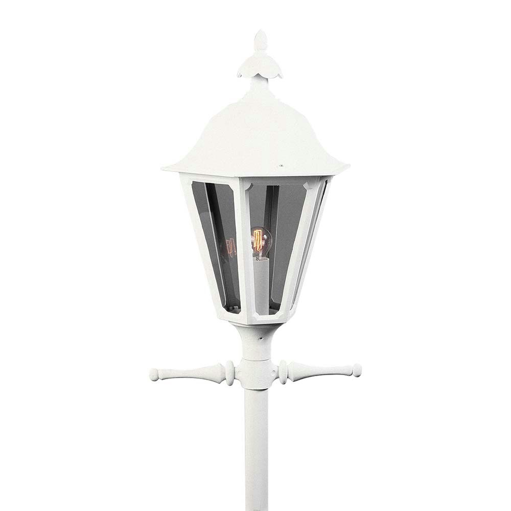 Leuchtenkopf Pallas für Mastleuchte 68cm Weiß 