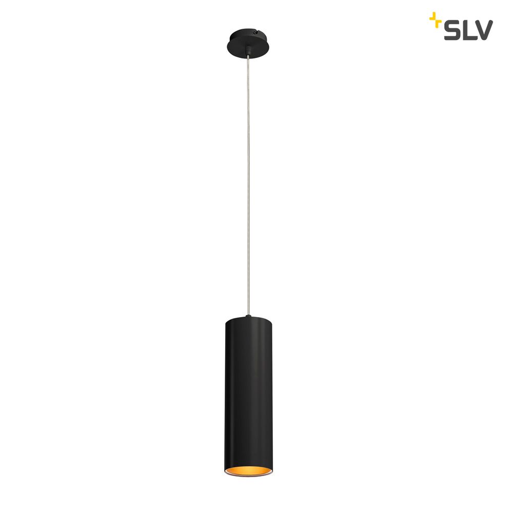 S.Luce SLV Anela LED Pendelleuchte Schwarz 3000K