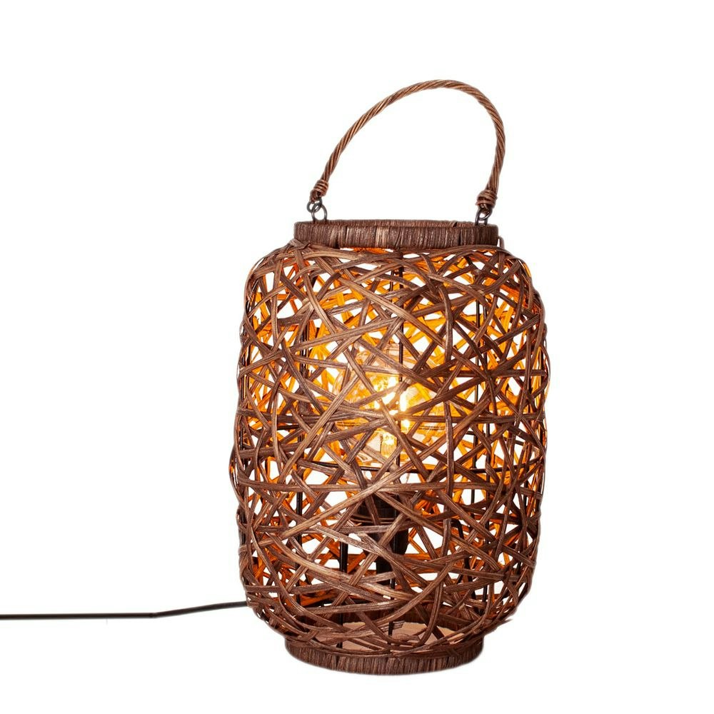 By Rydens Rattan Table Lamp Diego 2