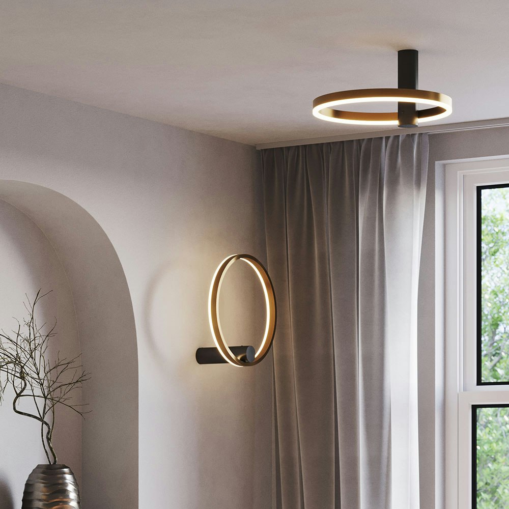 s.luce Ring Air LED Wand- & Deckenleuchte rund indirekt
                                        
