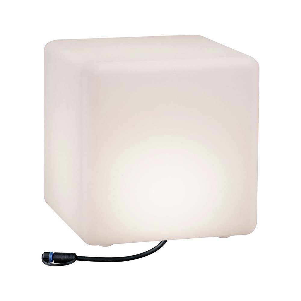 S.Luce LED Plug & Shine Lichtobjekt Cube 30x30cm IP67 24V 3000K 575lm