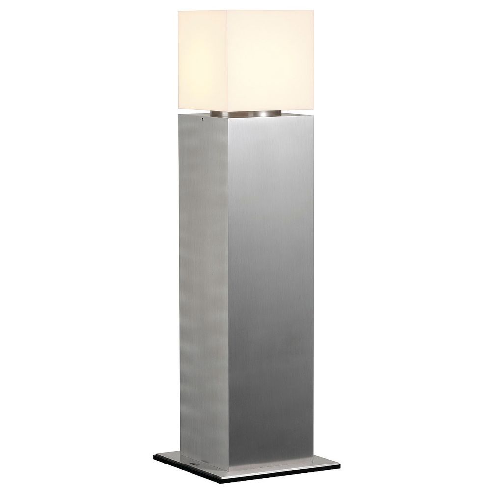 S.Luce SLV Square Pole 60 Stehleuchte eckig Edelstahl E27 max. 20W