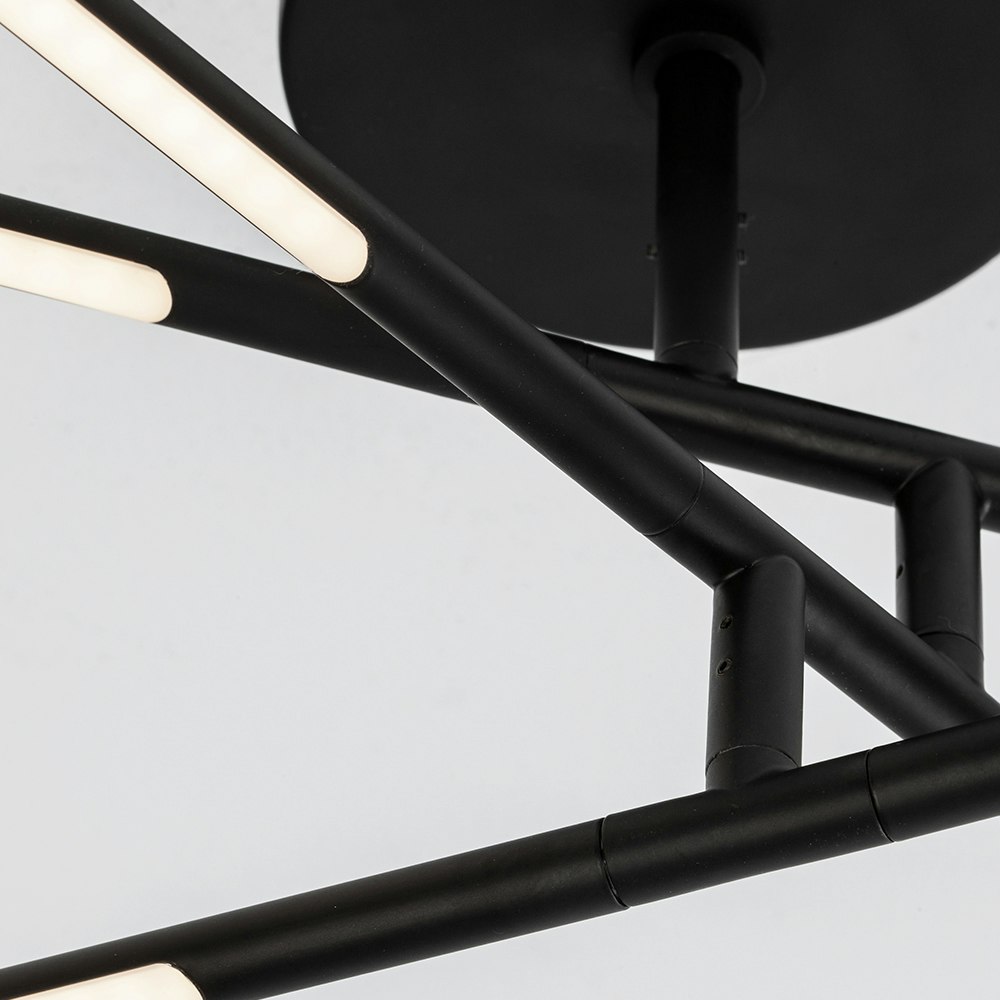 Nova Luce Raccio LED Deckenlampe Drehbar, Metall zoom thumbnail 3