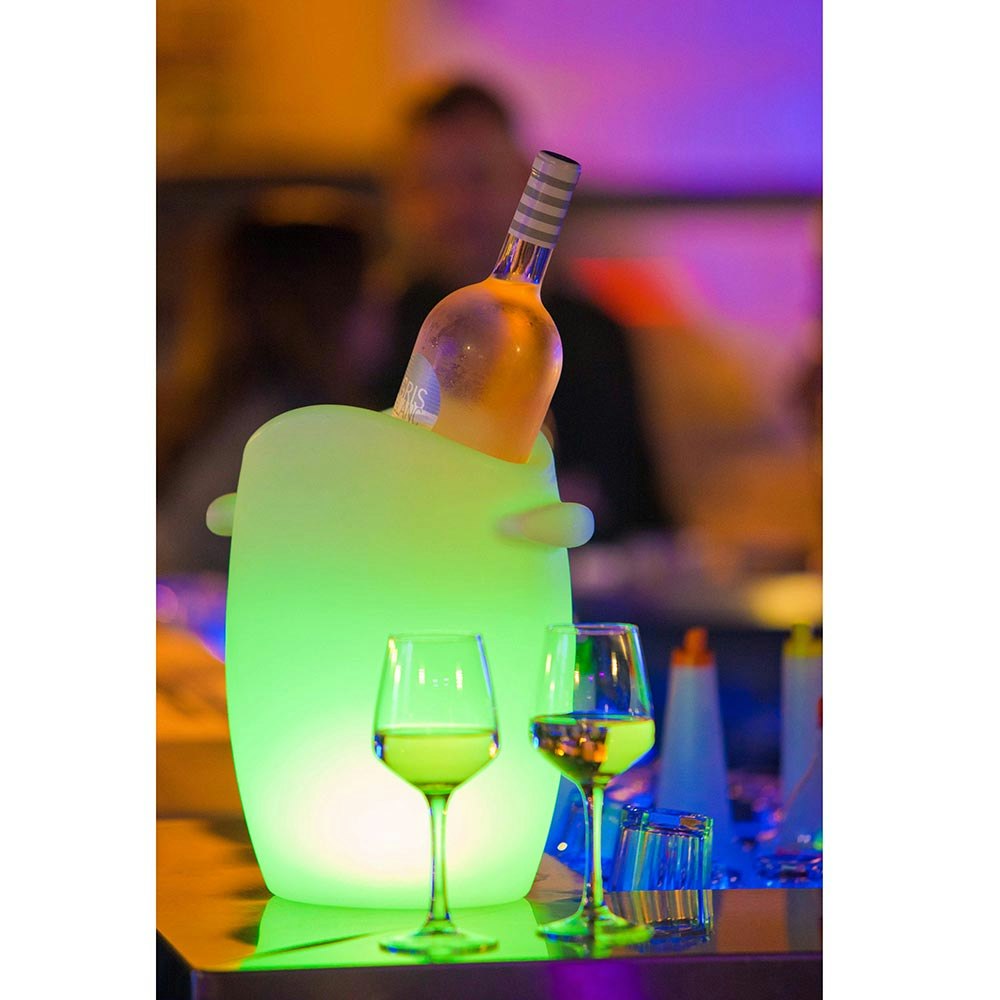 Rafraîchisseur de bouteille LED rechargeable Fresh avec contrôle par app 33cm 1