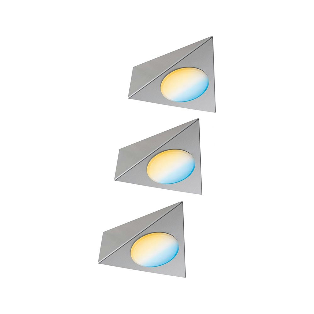 Clever Connect LED Spot Trigo Weiß 12W Nickel-Gebürstet thumbnail 2