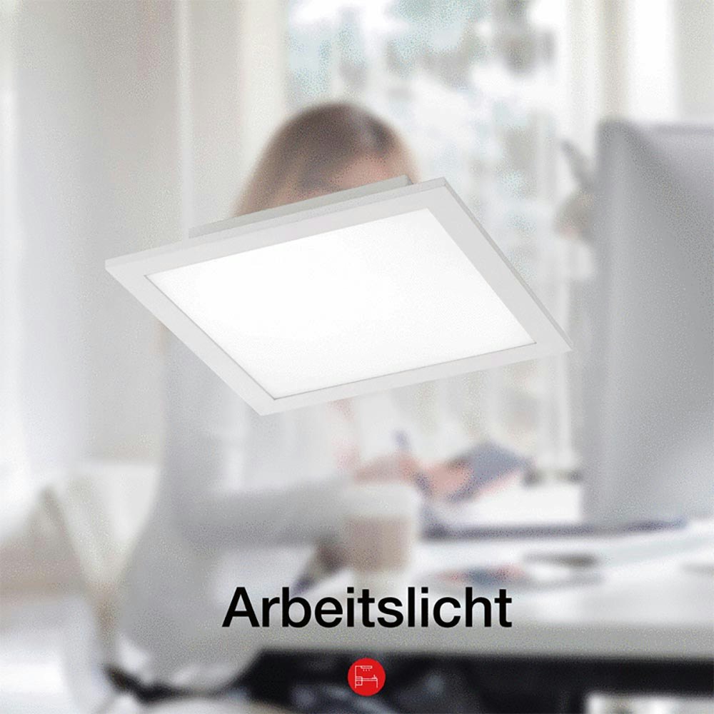 LED Deckenleuchte LS-Flat 30x30cm RGB+CCT Weiß thumbnail 5