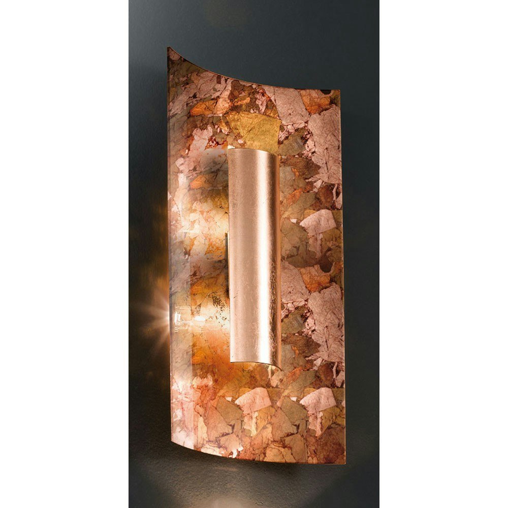 Aura Herbst Wand- & Deckenleuchte 2-flammig Kupfer 45cm 