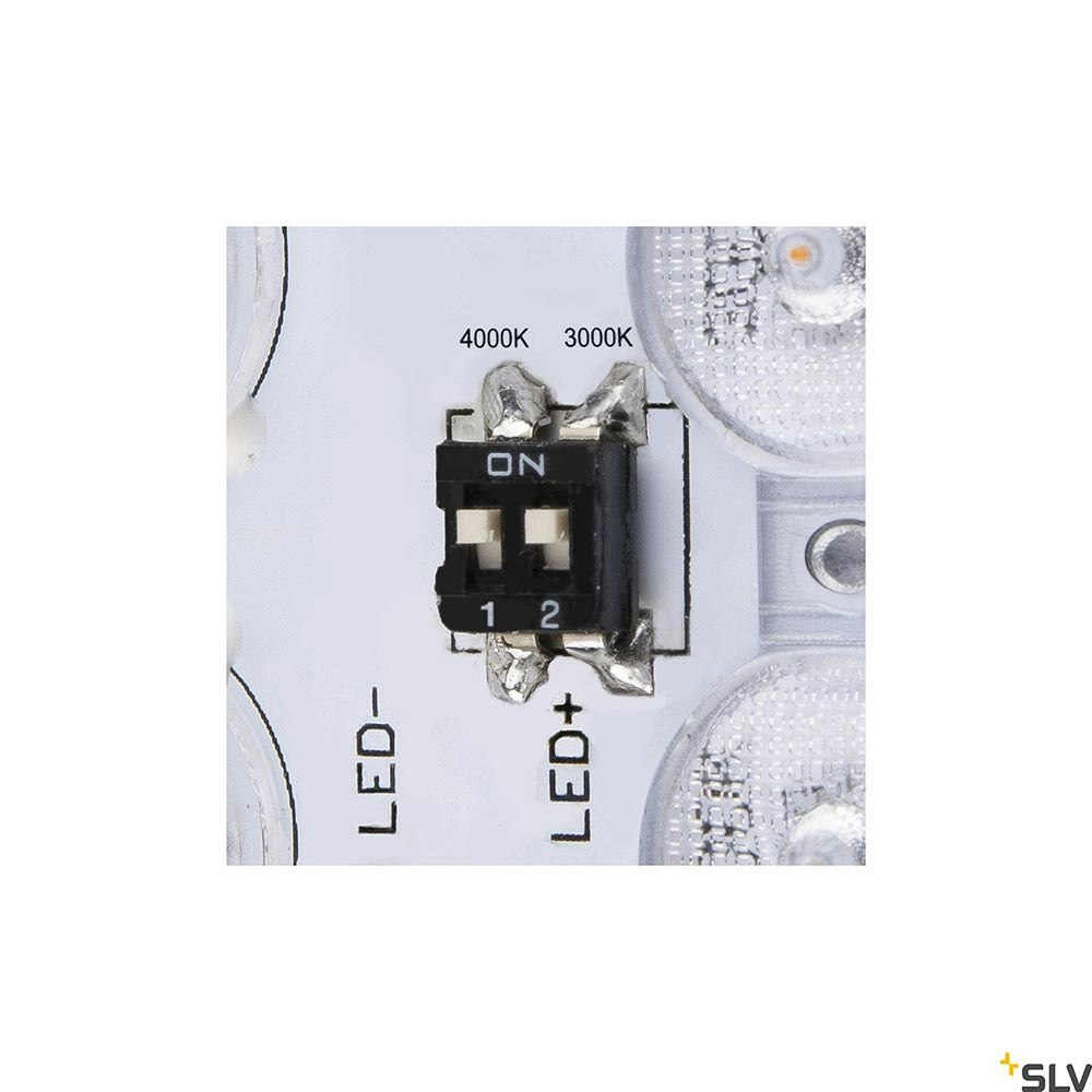 SLV Ainos Square LED Wand- & Deckenauleuchte IP65 CCT zoom thumbnail 6