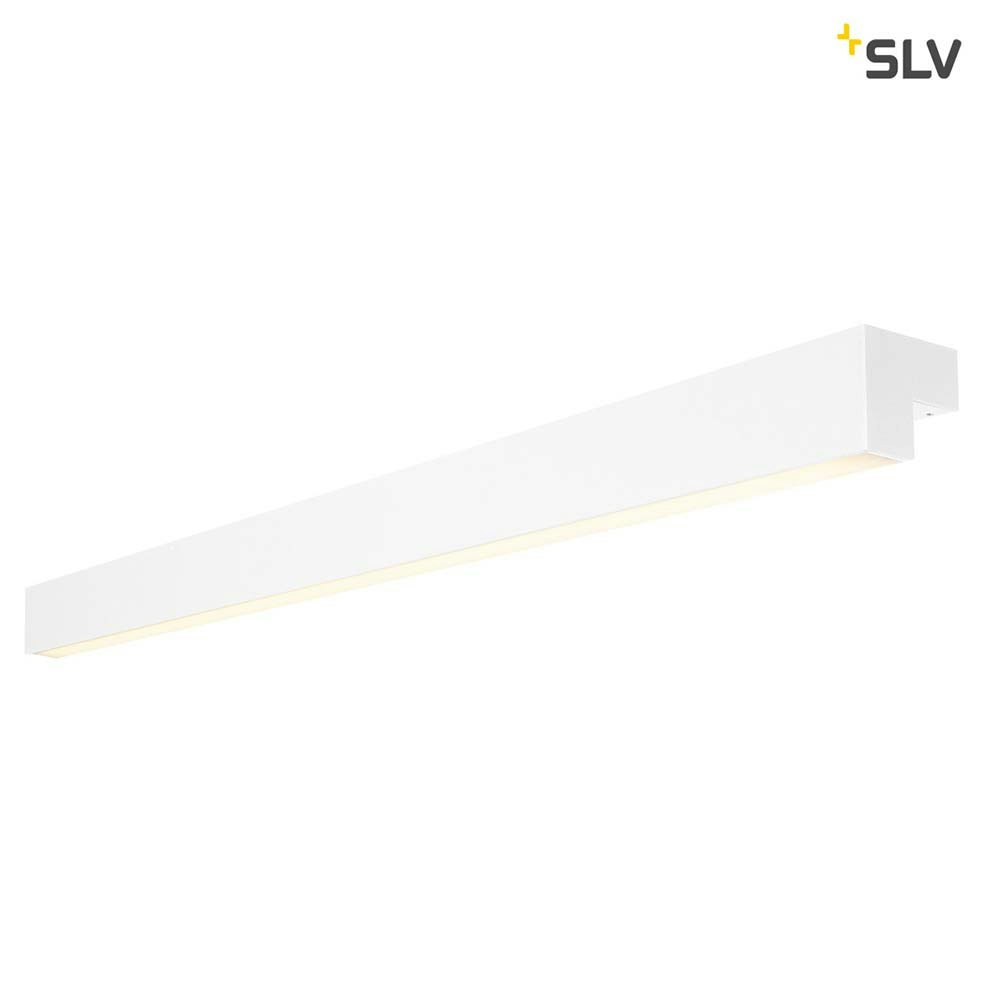 SLV L-Line 120 LED Wand- & Deckenleuchte IP44 Weiß 1