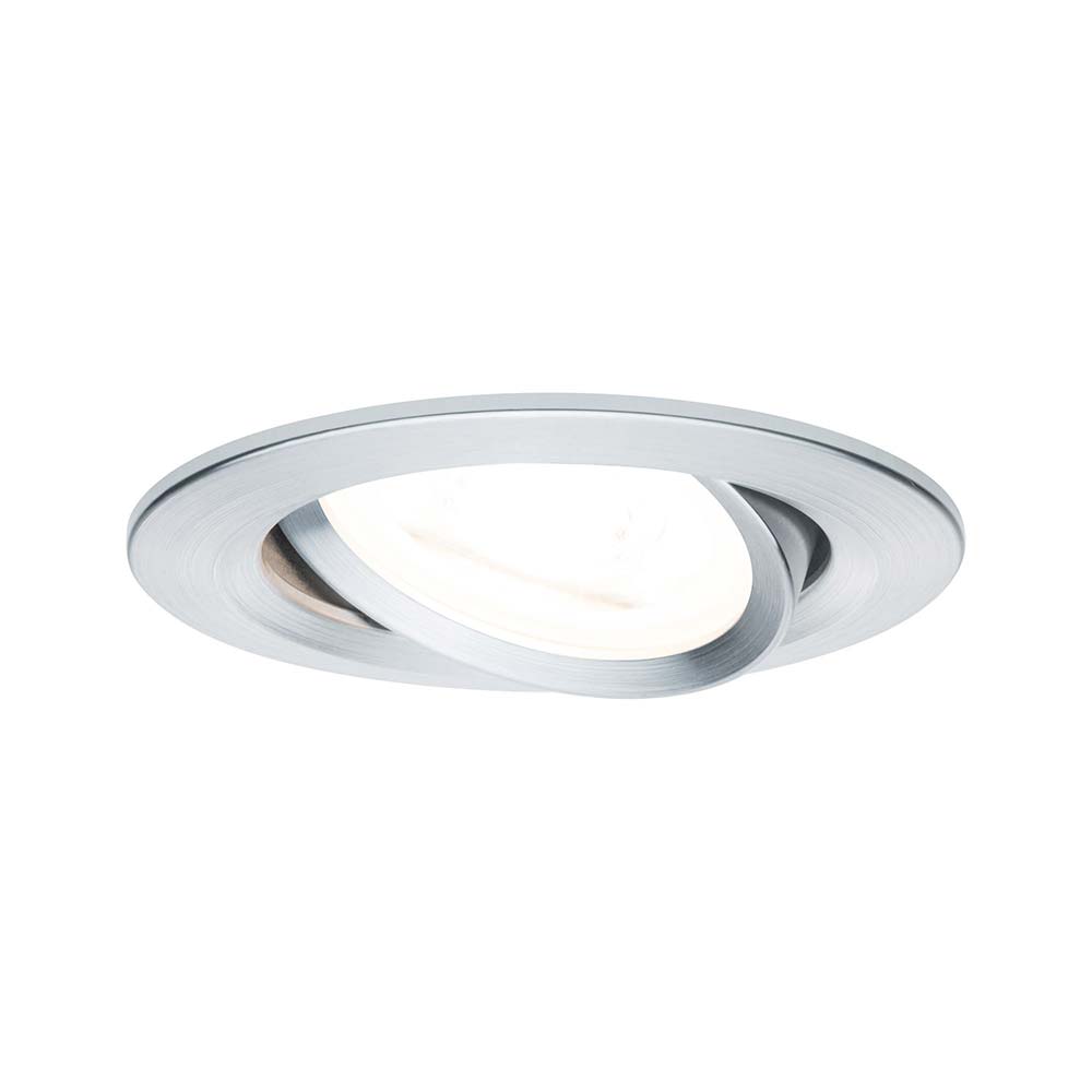 S.Luce Einbauleuchte Nova rund schwenkbar LED 1x6,5W 2700K GU10