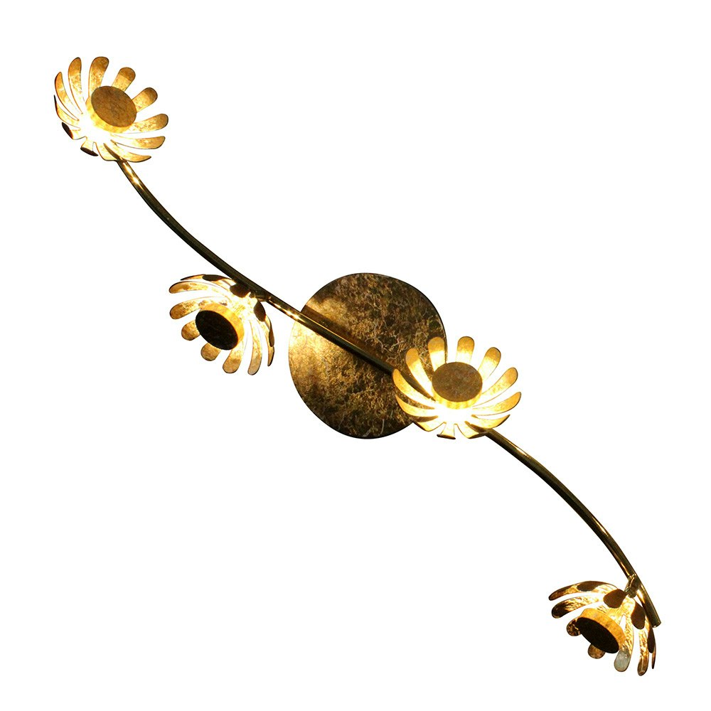 LED Deckenlampe Bloom 4-flammig 70cm Goldfarben thumbnail 2