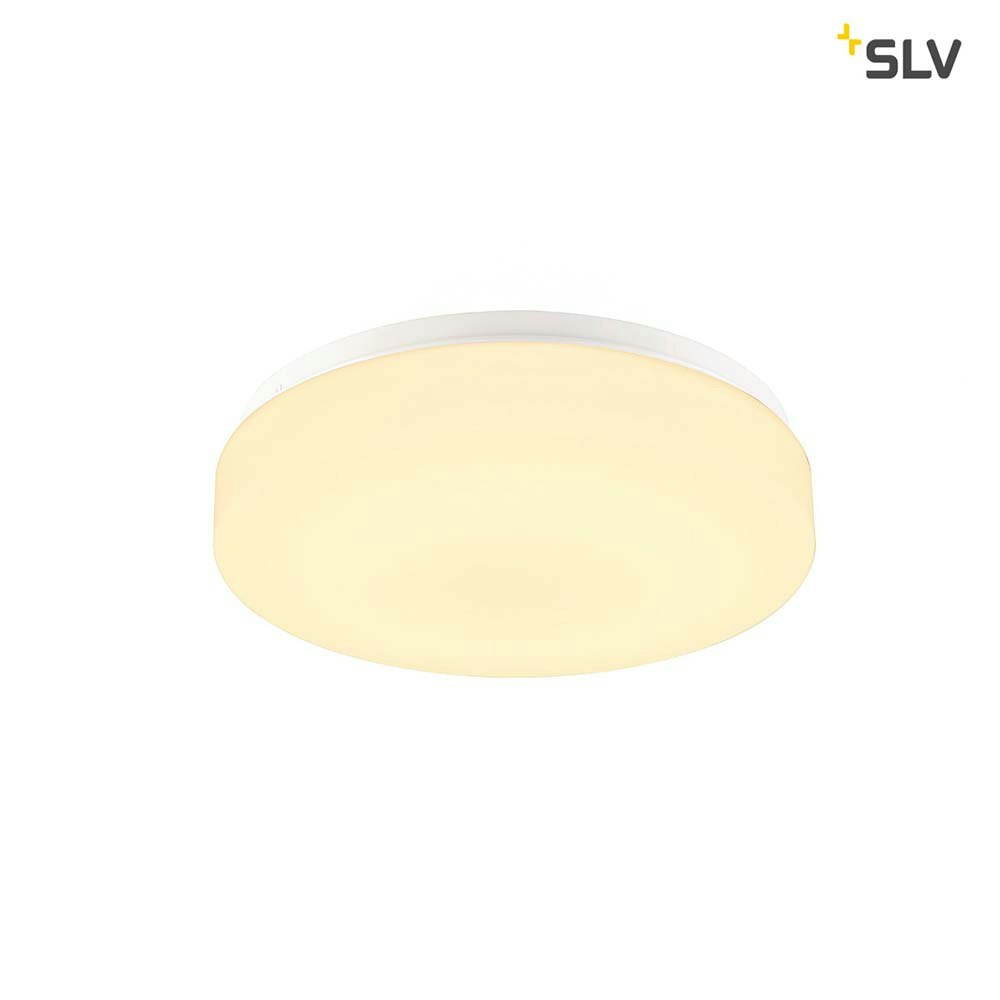 SLV Lipsy 30 Drum LED Luminaire d'extérieur en saillie blanc IP44 1