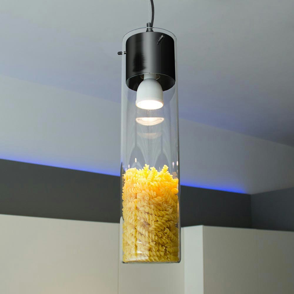 s.luce MyLight lampada a sospensione con cilindro da esposizione 40cm 2