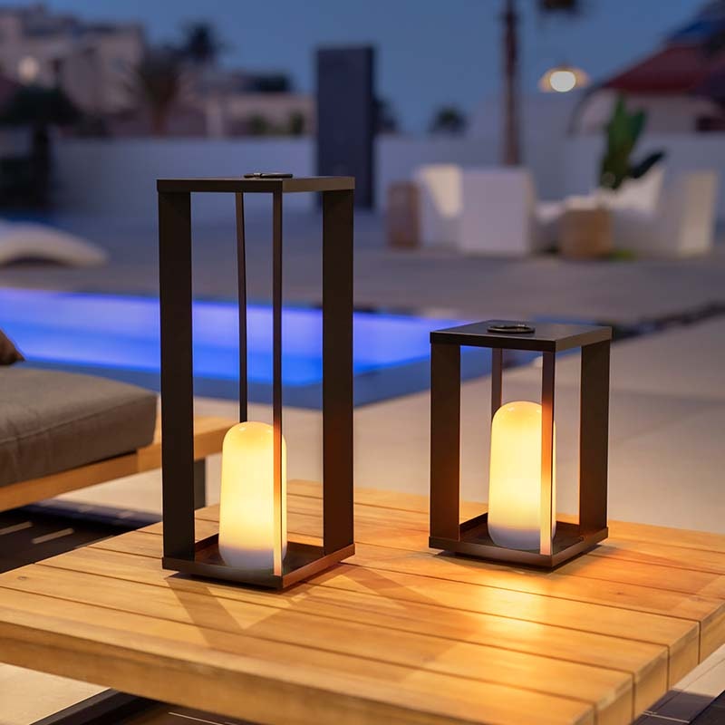 Siroco LED Tisch- & Außen-Bodenleuchte Flammeneffekt thumbnail 1