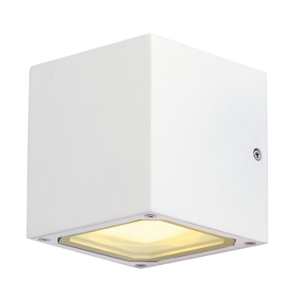 S.Luce SLV SITRA CUBE Wandleuchte weiß GX53 max. 9W