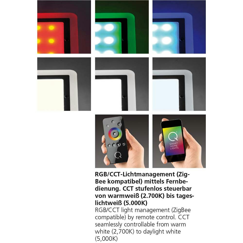 LED Einbaulampe Q-Vidal Erweiterung RGB+CCT zoom thumbnail 5