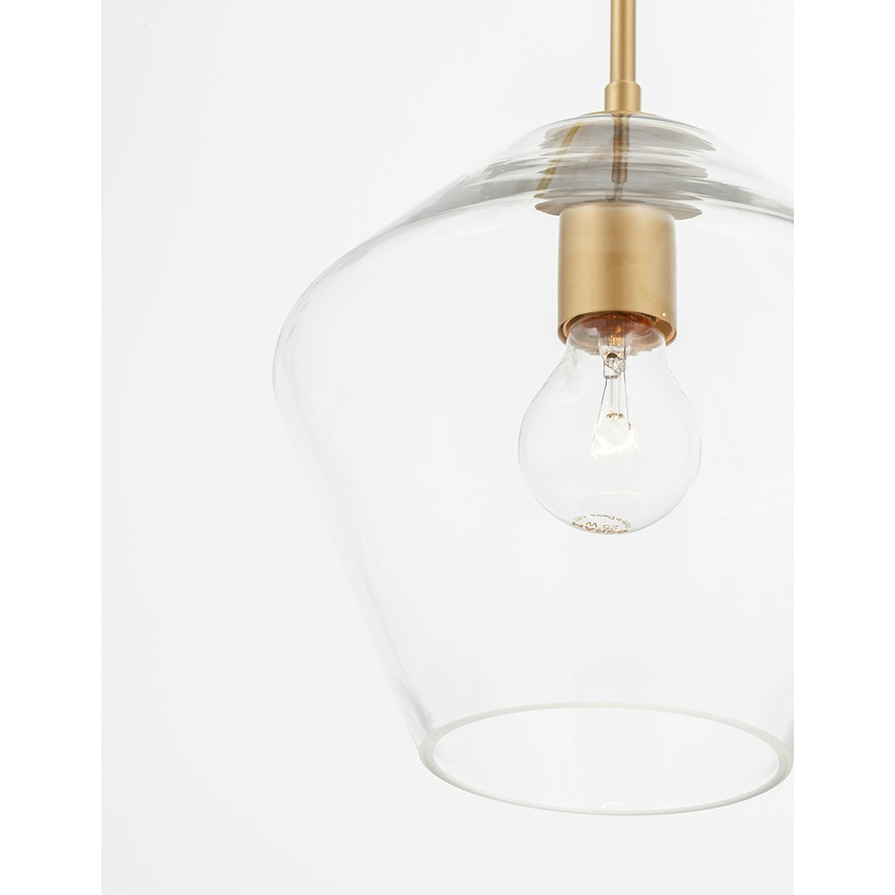 Nova Luce Prisma lampe à suspendre Ø 23cm verre thumbnail 4