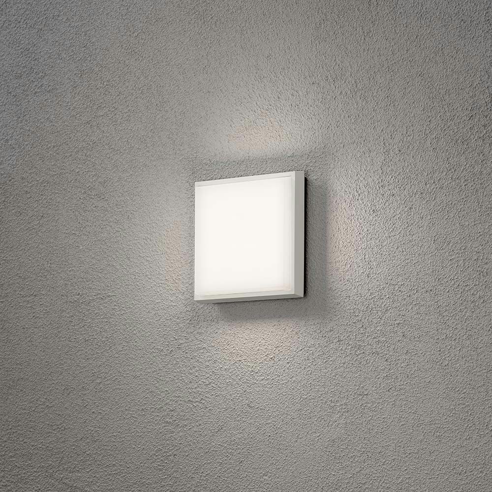 Cesena LED Außen Wand- & Deckenlampe Eckig Weiß zoom thumbnail 2