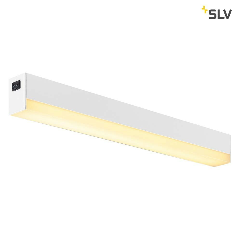 SLV Sight LED Wand- & Deckenleuchte mit Schalter Weiß 2