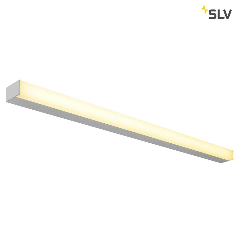 SLV Sight LED Wand- & Deckenleuchte Silbergrau 1