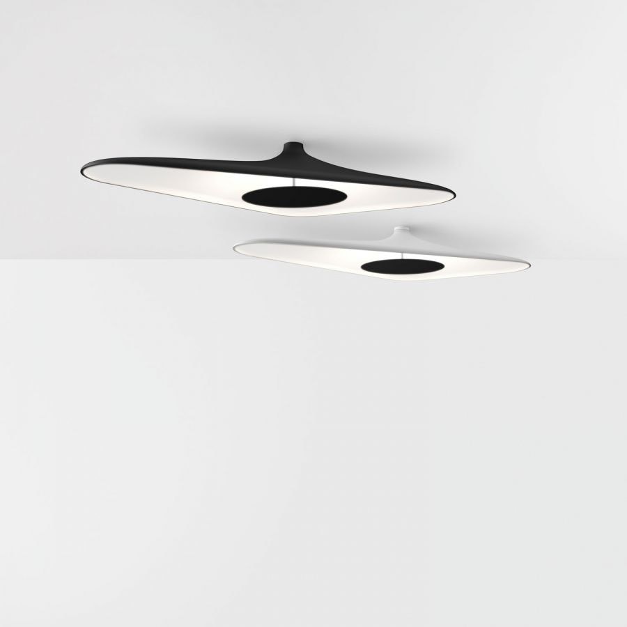 Luceplan LED Deckenlampe Soleil Noir 120 x 62cm
                                        