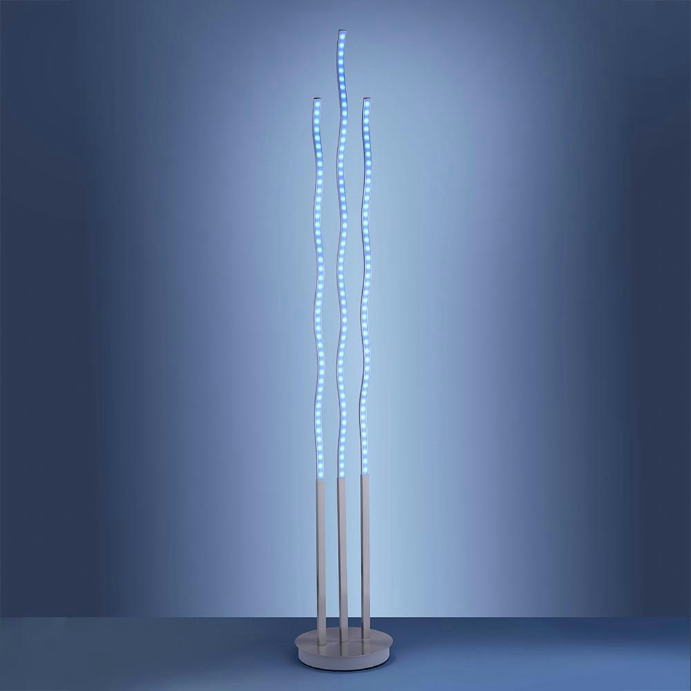 LED Stehlampe LS-Wave 151cm RGB+CCT Stahl thumbnail 6