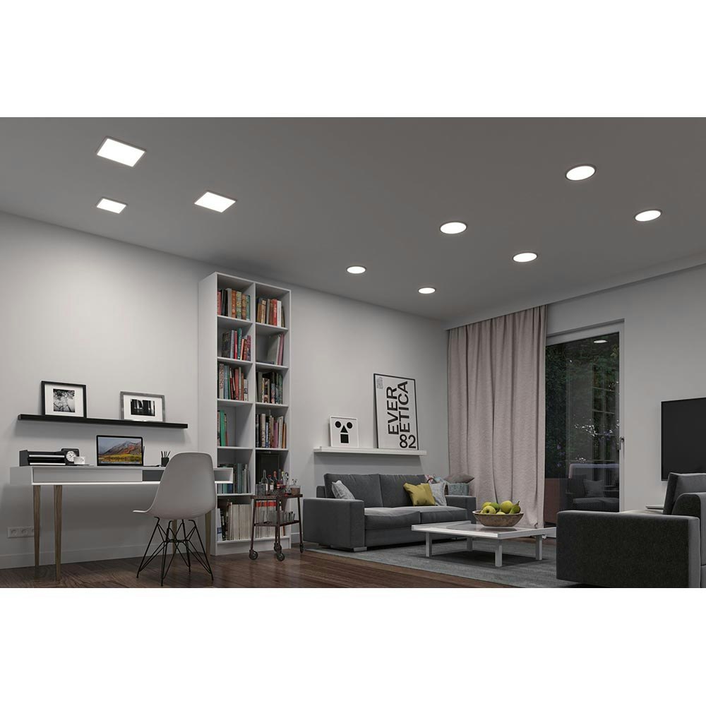 VariFit Areo LED Einbaupanel Smart Home Zigbee CCT-Dim IP44 thumbnail 6