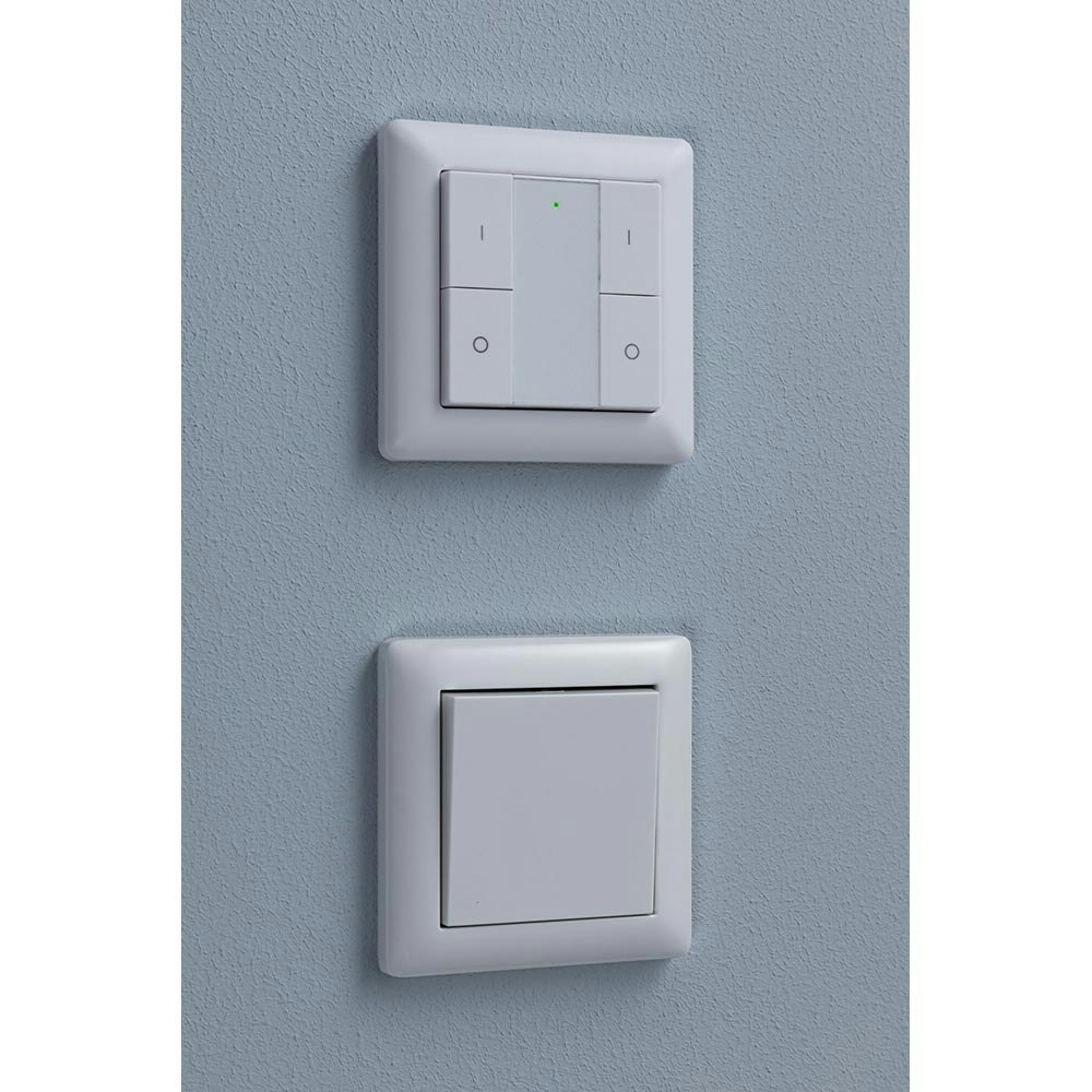 Wall Switch Smart Home Zigbee On-Off Dimming White thumbnail 4