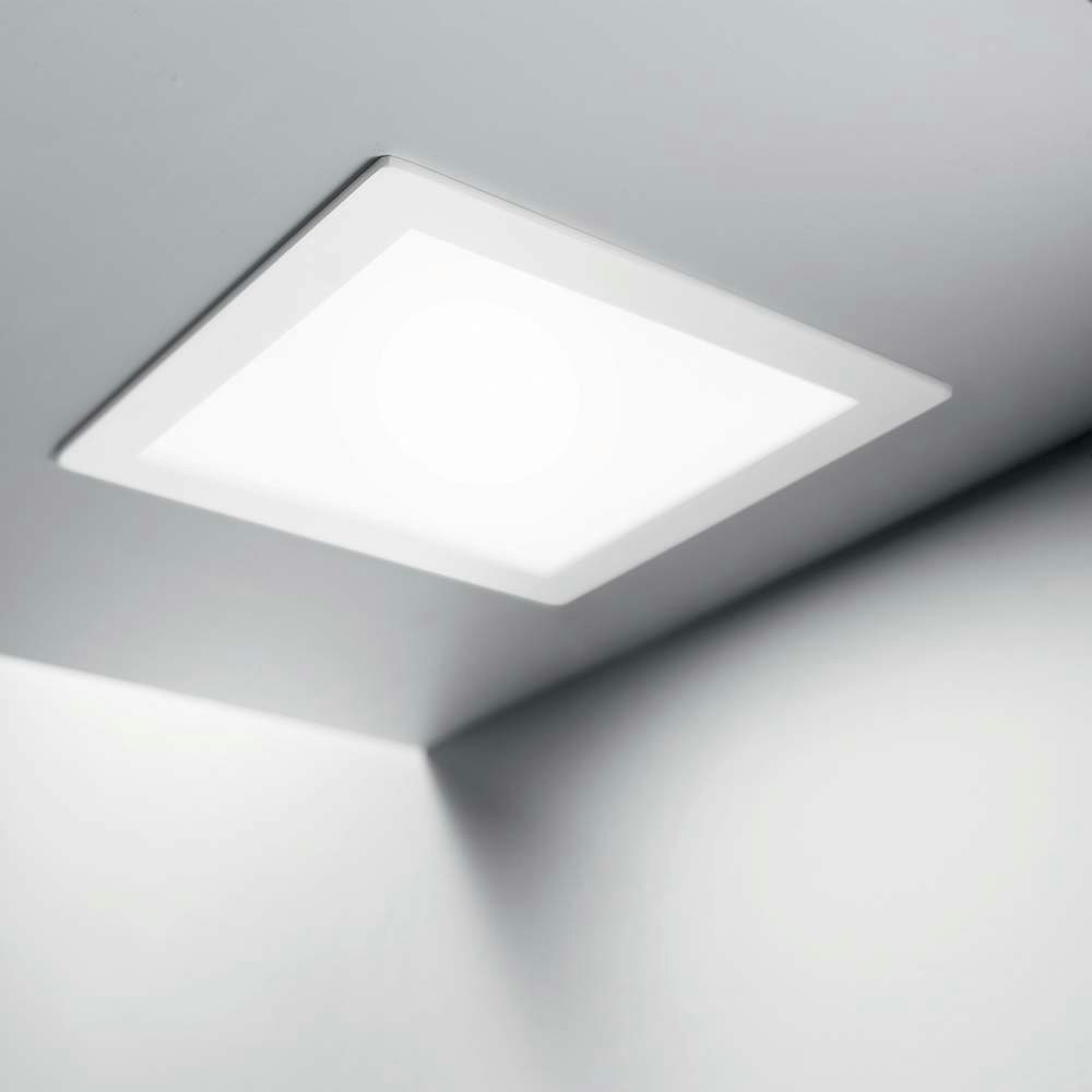 S.Luce Ideal Lux Einbaustrahler Groove 30W Square 3000K