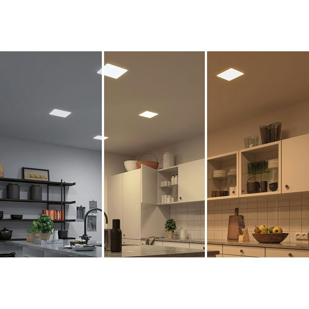 VariFit Panneau LED encastrable Veluna Angle CCT-Switch Blanc, Transparent thumbnail 6
