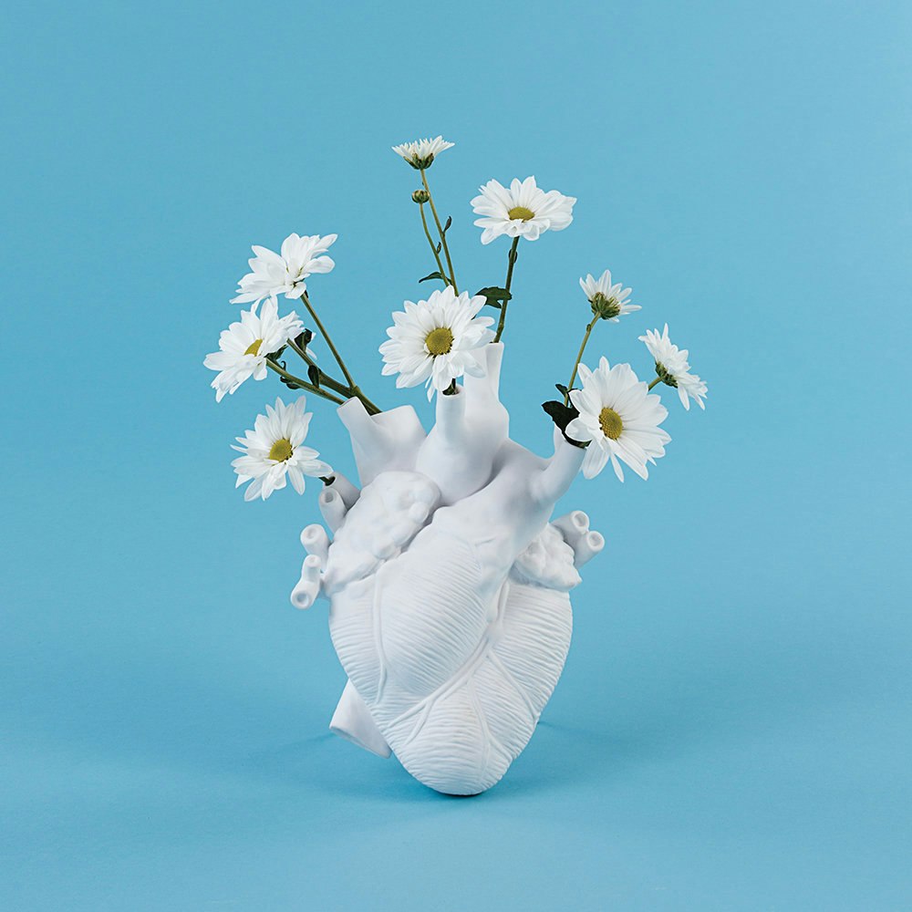 Seletti Heart Wandleuchte & Vase 1