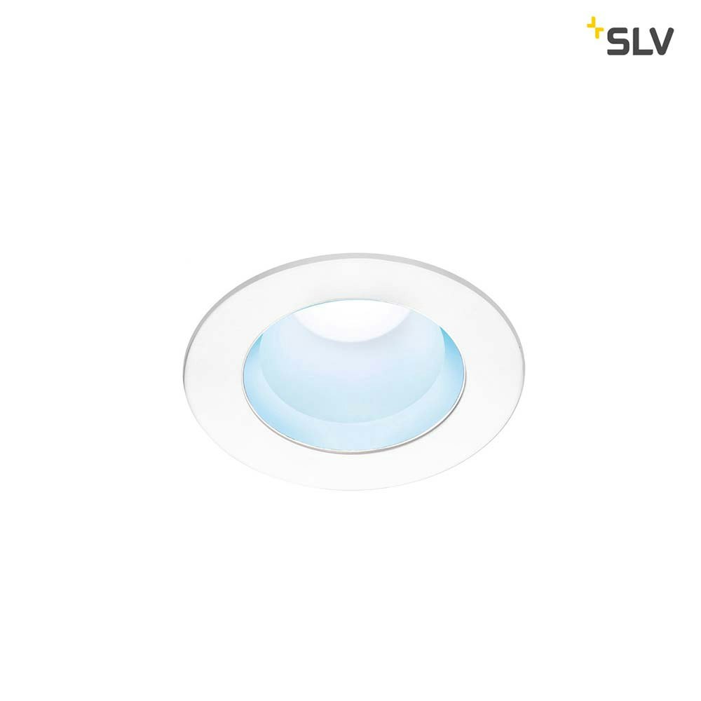 SLV Rilo LED Einbauleuchte Weiß, Chrom 420/450lm zoom thumbnail 3