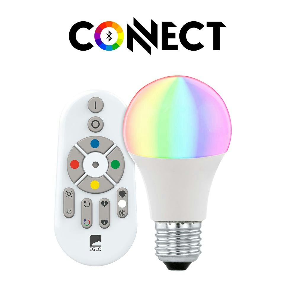 E27 LED Connect RGBW CCT 2700-6500K 806lm 9W thumbnail 1