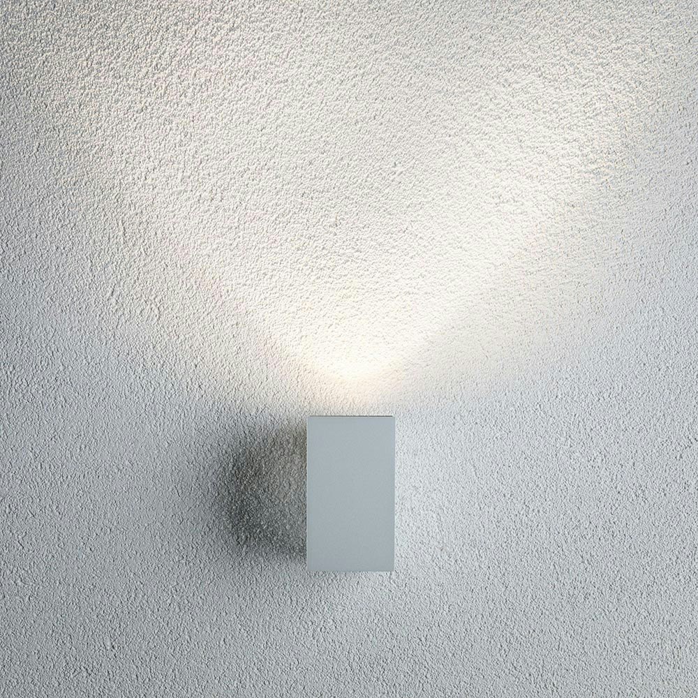 LED Außenwandleuchte Flame Weiß, Metall thumbnail 6