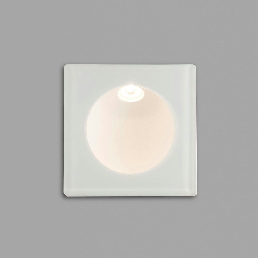 LED Wand-Einbaulampe GALO 3W 3000K IP54 Weiß thumbnail 2