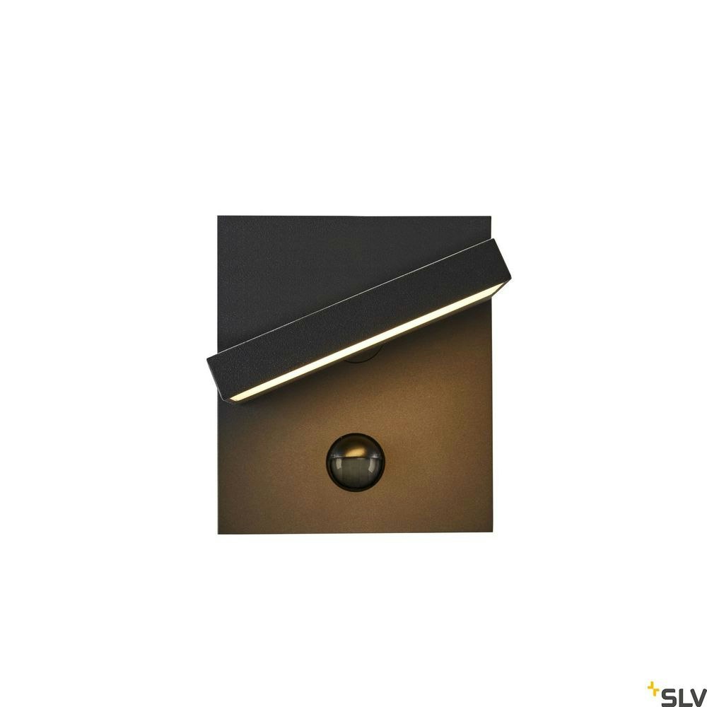 SLV Abridor Sensor LED Außen-Wandlampe 3000-4000K Anthrazit thumbnail 3