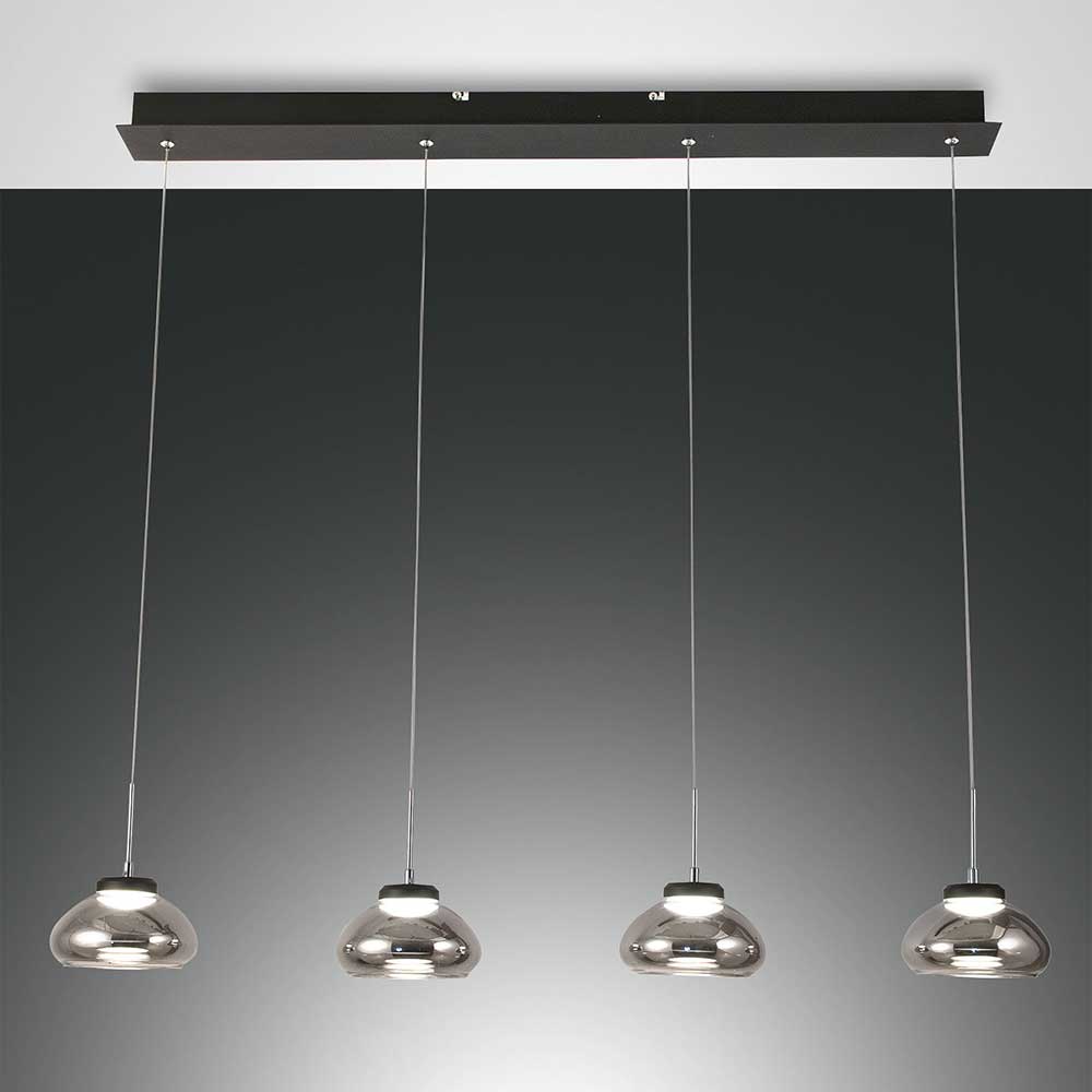 S.Luce Fabas Luce LED Pendelleuchte Arabella 4-flammig