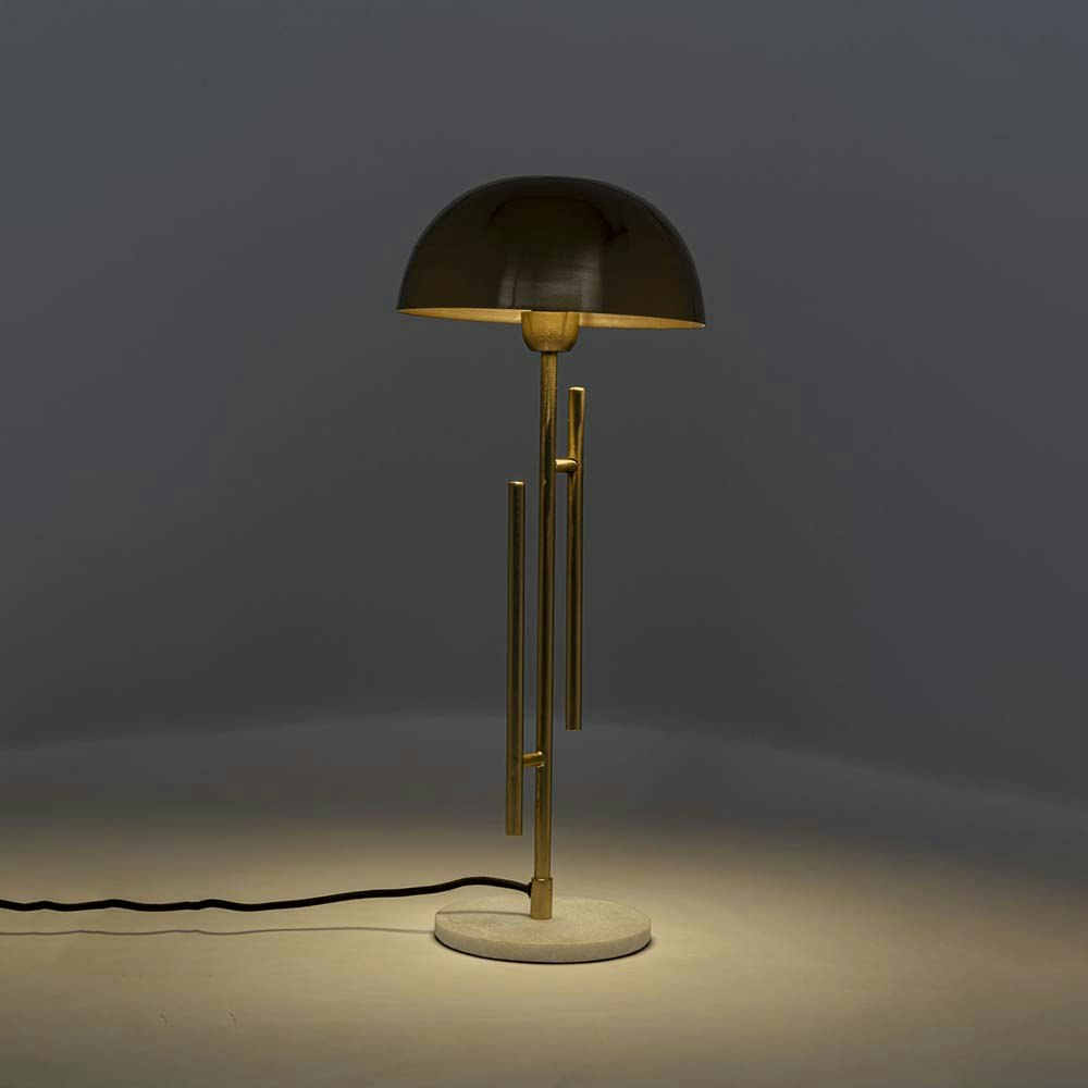 KARE Table Lamp Solo Brass 1