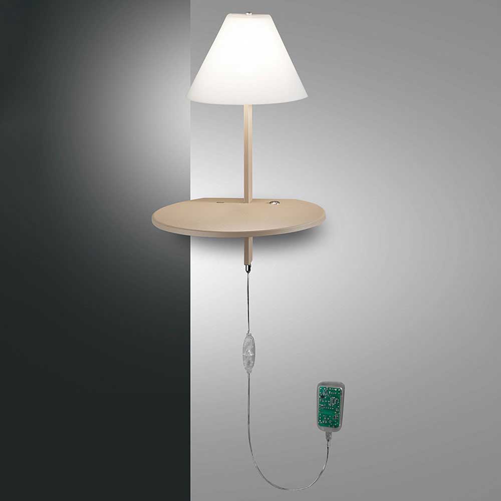 S.Luce Fabas Luce LED Wandlampe Goodnight Metall