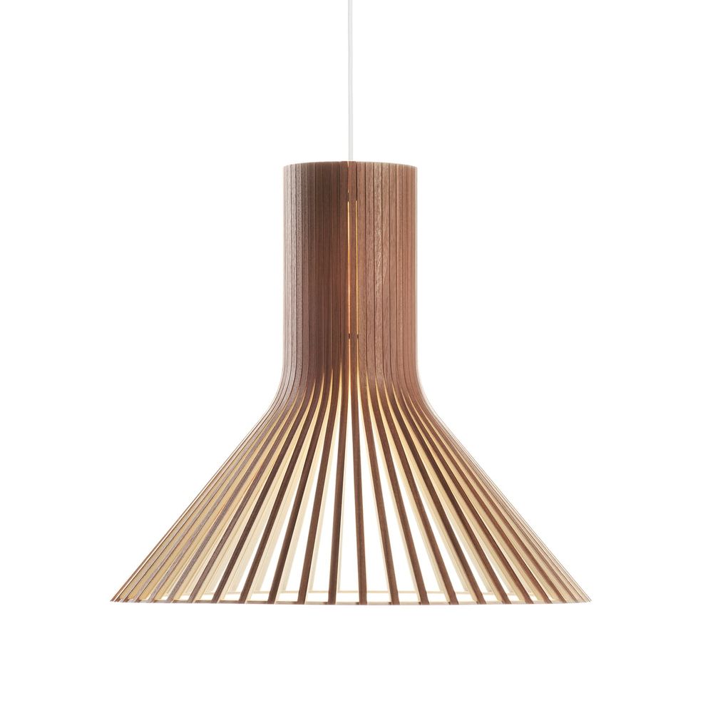 S.Luce Pendelleuchte Puncto 4203 aus Holz Ø 45cm