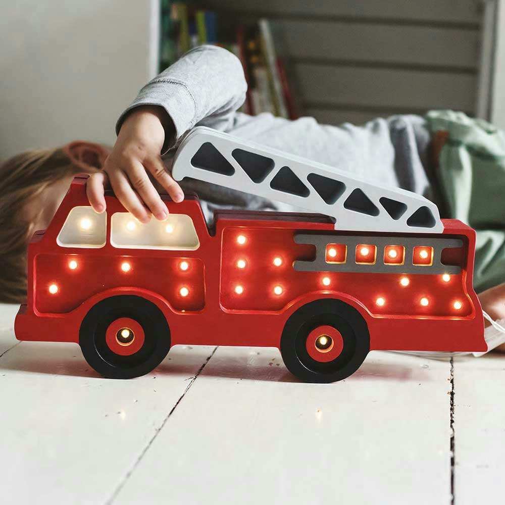 Little Lights Kinder Wand- & Tischleuchte Feuerwehr thumbnail 1
